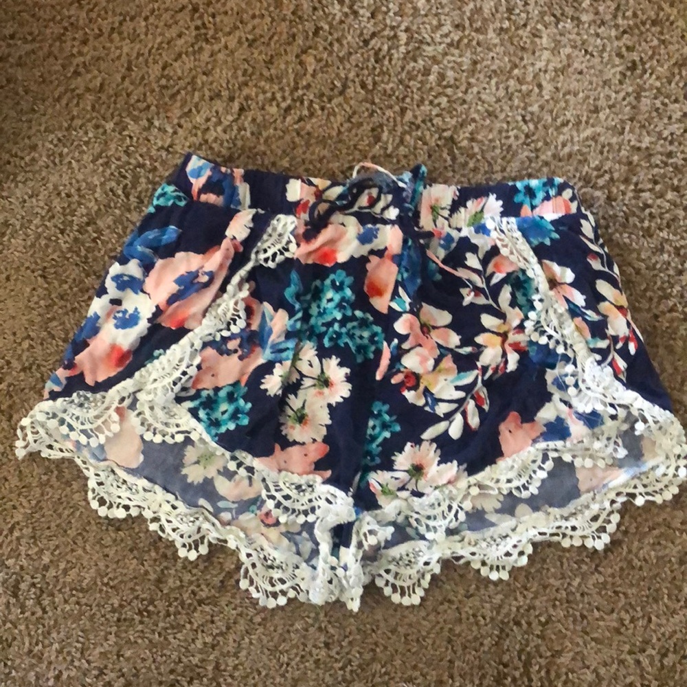 Floral shorts